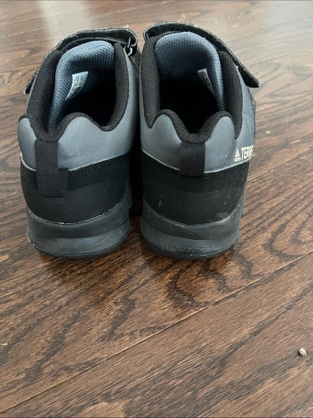 adidas Terrex Black and Gray Kids  Trail Sneakers